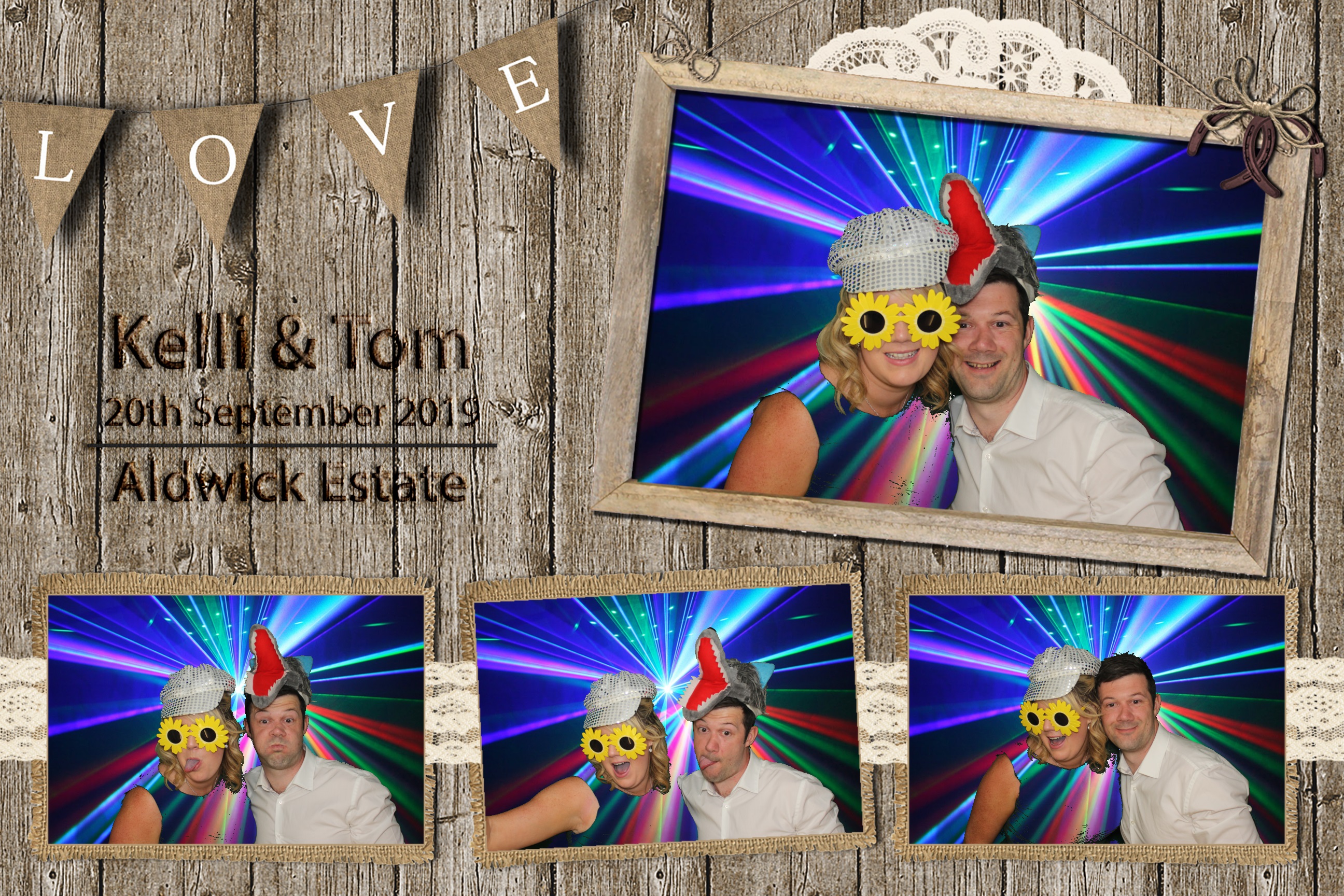 Kelli & Tom's Wedding | View more photos from the event at images.mobile-photo-booth.com/u/MobilePhotoBoothUK/Kelli-Toms-Wedding